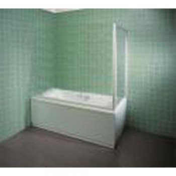 Стенка для ванны RAVAK APSV-75 Transparent стекло ширина 750 мм профиль белый (артикул 95030102Z1)