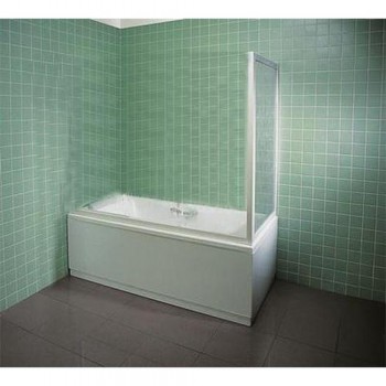 Стенка для ванны RAVAK APSV-75 Transparent стекло ширина 750 профиль сатин мм (артикул 95030U02Z1)