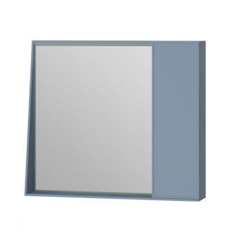 Зеркальный шкаф ЮВЕНТА Manhattan MnhMC-80 голубой