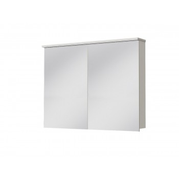 Зеркальный шкаф ЮВЕНТА Monza MnMC-100 белый