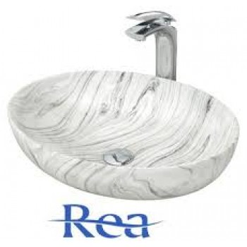 Умывальник Rea Roxy 49 30,7x48,6 A Stone d.grey (REA-U6649)